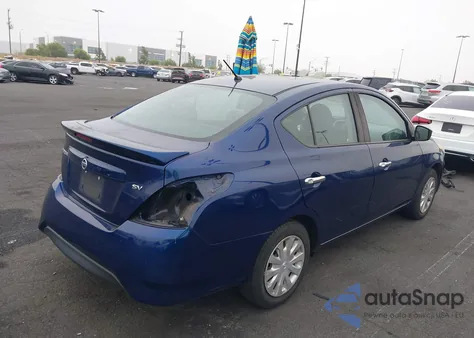 2018 Nissan Versa 1.6 Sv из США, поврежденный, VIN 3N1CN7AP6JL873536